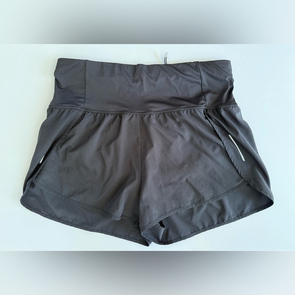 all in motion Pants - Women's All In Motion High Waisted Black Running Shorts - XL